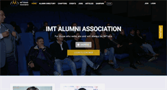 Desktop Screenshot of imtalumni.com